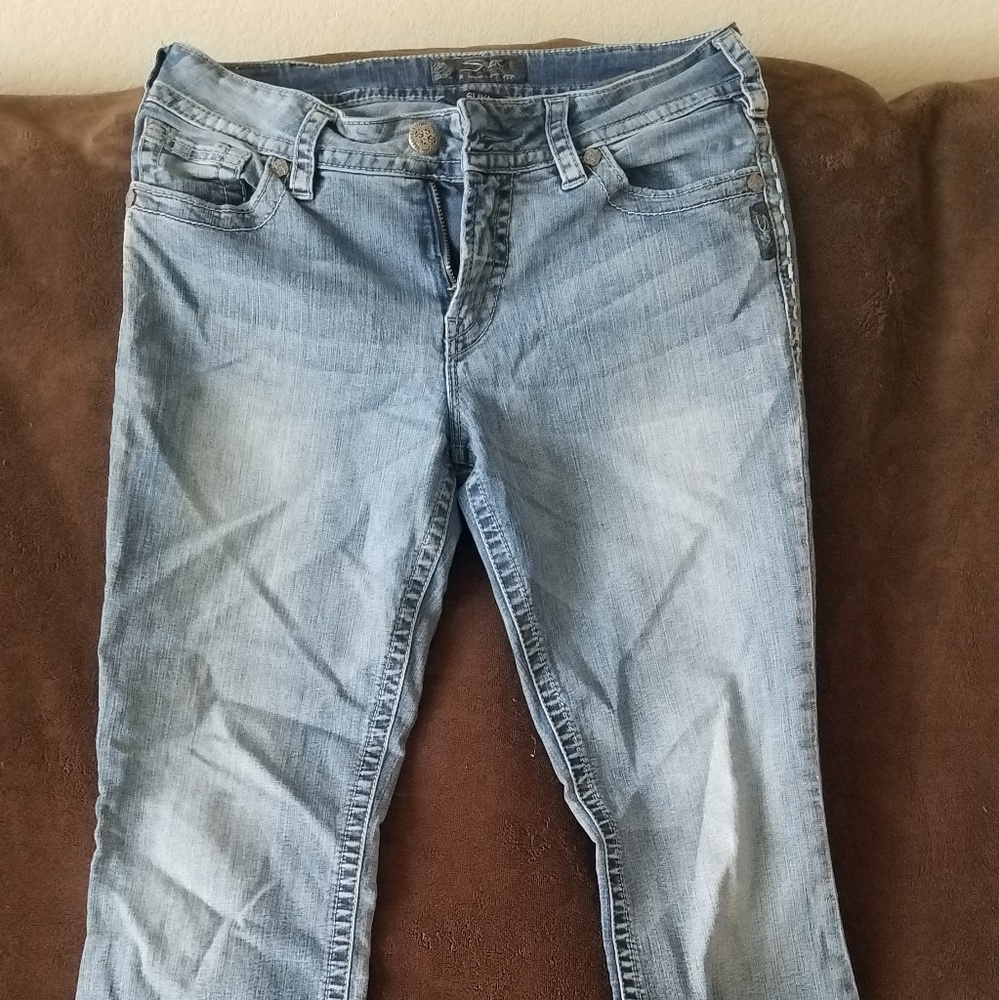 Silver Suki jeans